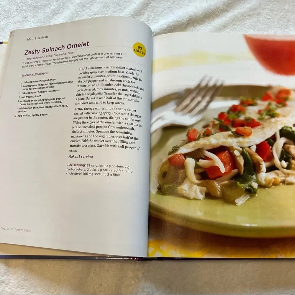 Eat Up Slim Down 195 Delicious Recipes for Weight Loss Hardback Cook Book